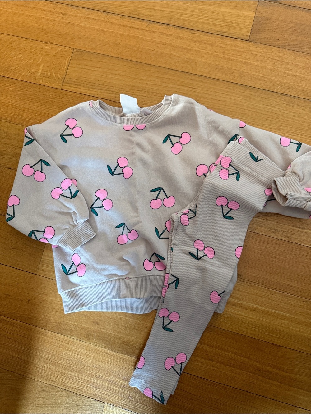 Zara Kids Cherry Print Set - 2T